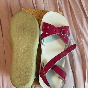 Pink Salt Water Sandals Sweetheart Style